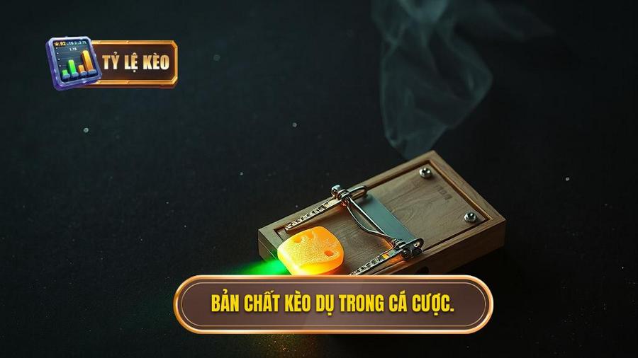 Kinh nghiệm đánh kèo dụ từ nhà cái: Nghệ thuật nhận diện và hóa giải bẫy cược 1 Bản chất kèo dụ trong cá cược.