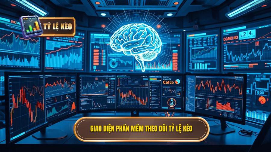 Giao diện phần mềm theo dõi tỷ lệ kèo