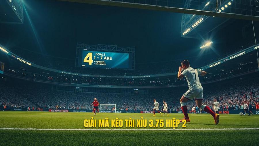 Kèo tài xỉu 3.75 hiệp 2: Khám phá chiều sâu và chiến thuật đặt cược đỉnh cao 1 Giải mã kèo tài xỉu 3.75 hiệp 2