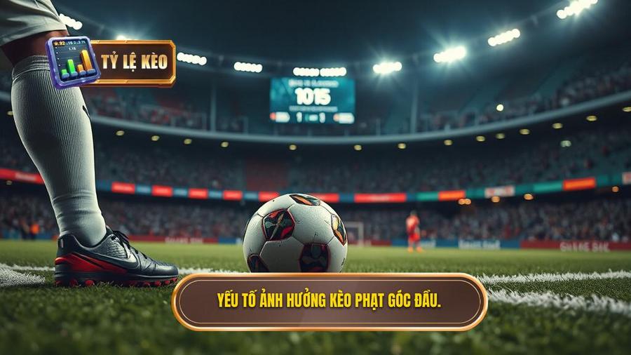 Kèo cược đội nhận quả phạt góc trong 10 phút đầu: Cẩm nang từ chuyên gia TỶ LỆ KÈO 3 Yếu tố ảnh hưởng kèo phạt góc đầu
