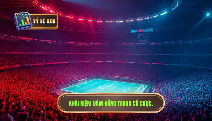 Hiểu về khái niệm "Đám đông" trong cá cược bóng đá